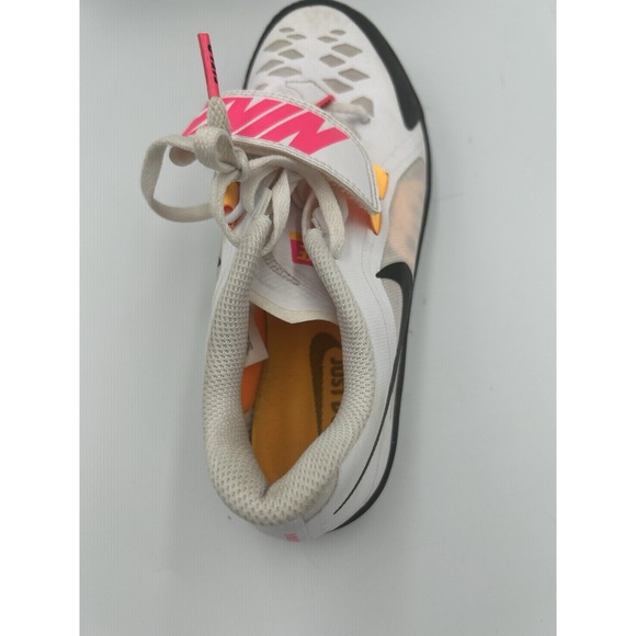 Nike Zoom Rival SD2 Track And Field tennis running shoes  Size 6 white & pink - Picture 7 of 9
